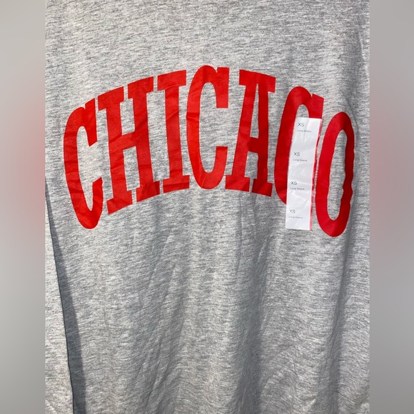 Wild Fable Unisex Adult Long Sleeve Oversized T-Shirt - - Picture 3 of 6